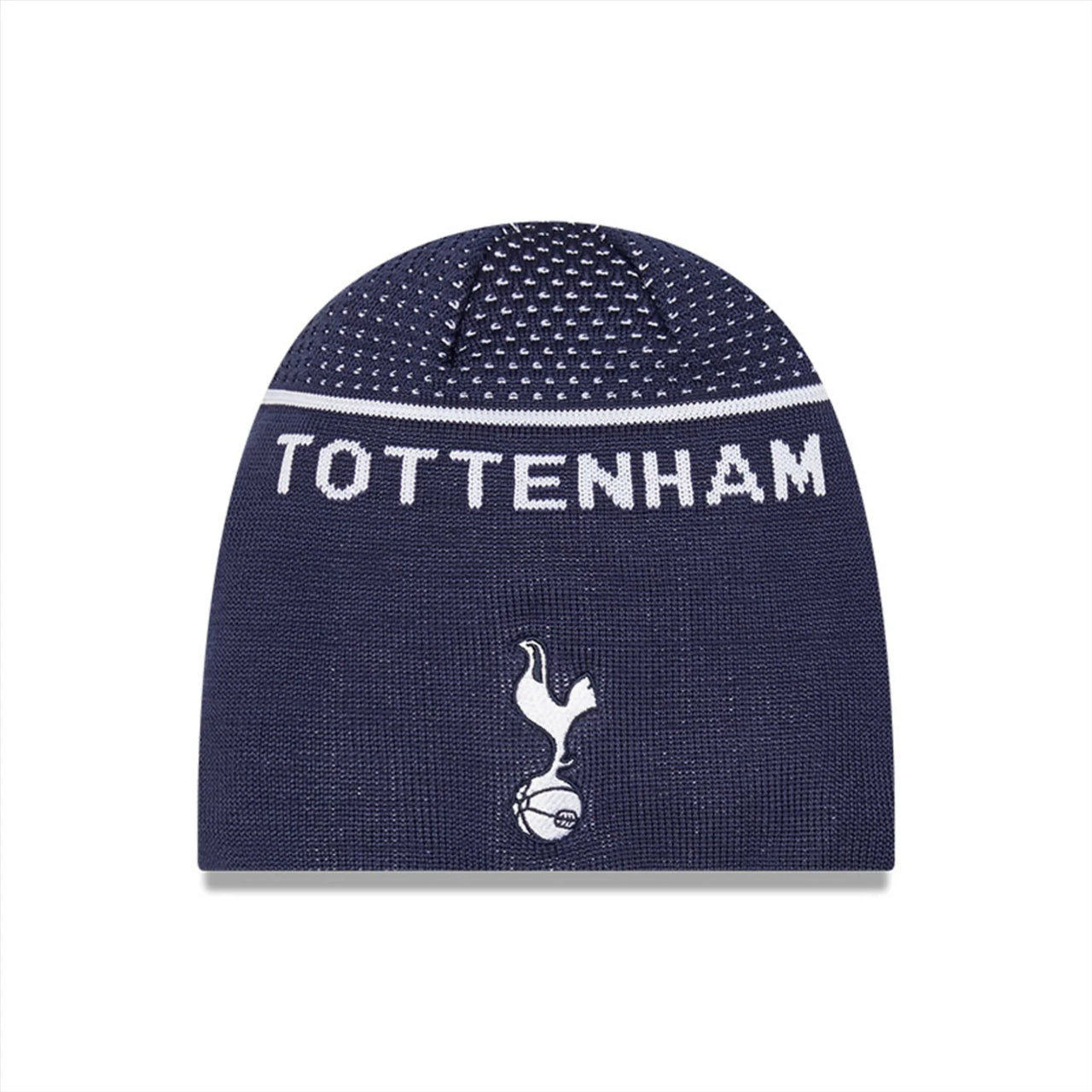 Tottenham Hotspur FC New Era Engineered Skull Beanie Hat | Blue | 2022/23