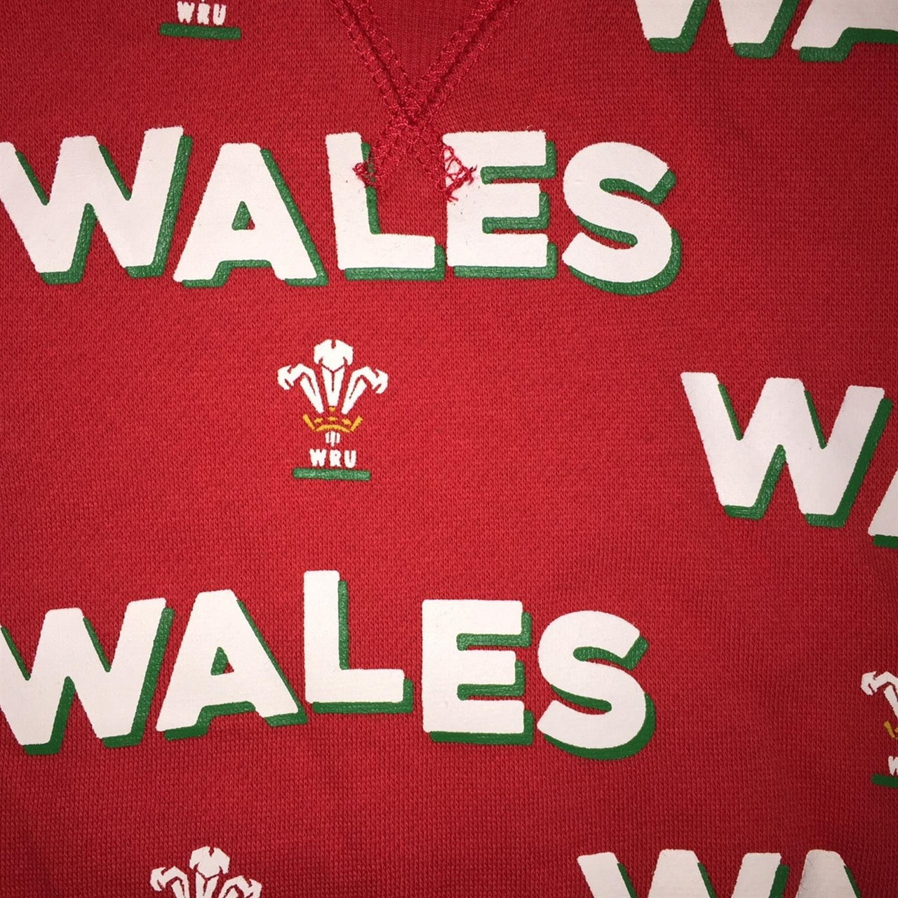 Wales WRU Rugby Baby Over Head Hoodie | Red | 2021/23