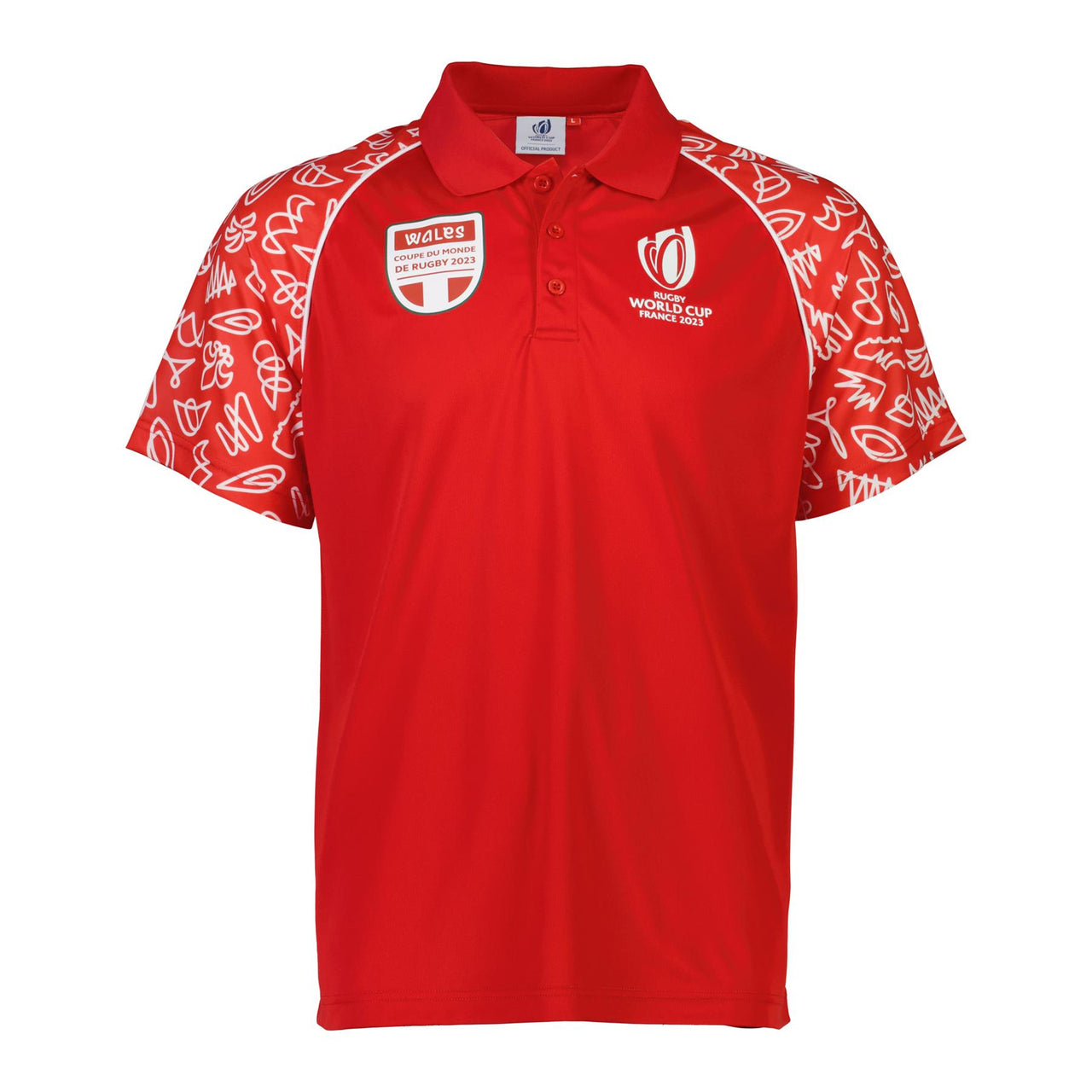 Rugby World Cup 2023 Men's Polo Shirt | Wales