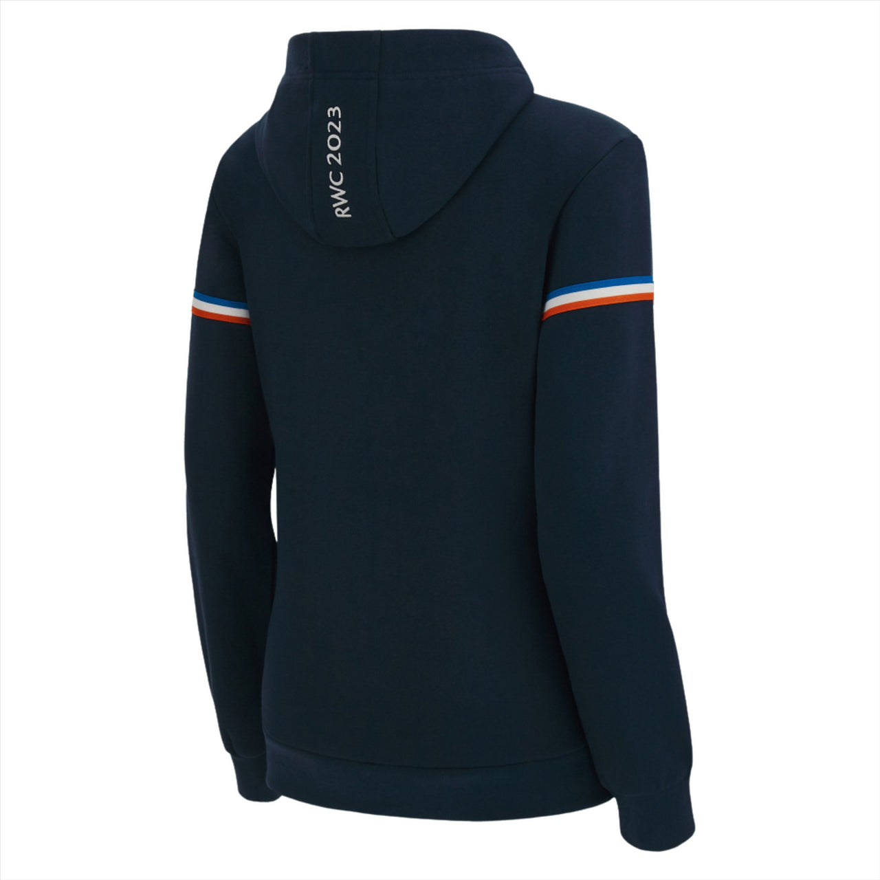 Macron Rugby World Cup 2023 Women's Full Zip Hoodie | Navy