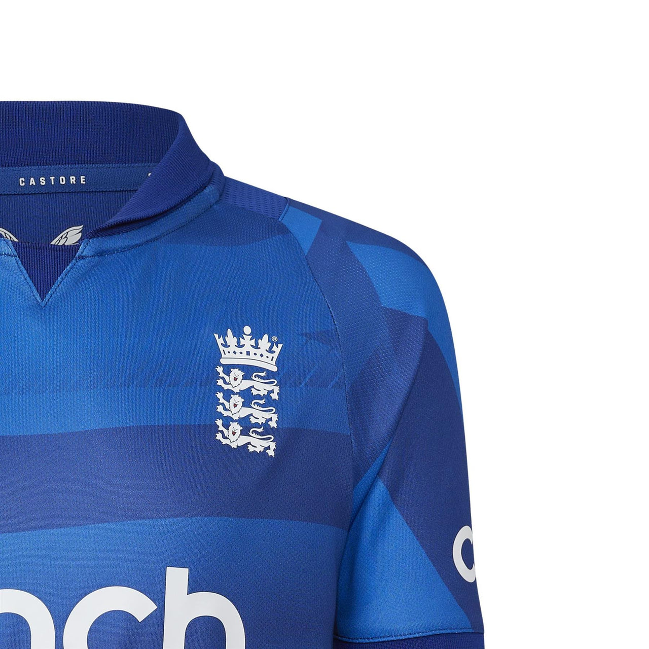 England Cricket Junior ODI Replica Short Sleeve Shirt | Blue | 2023