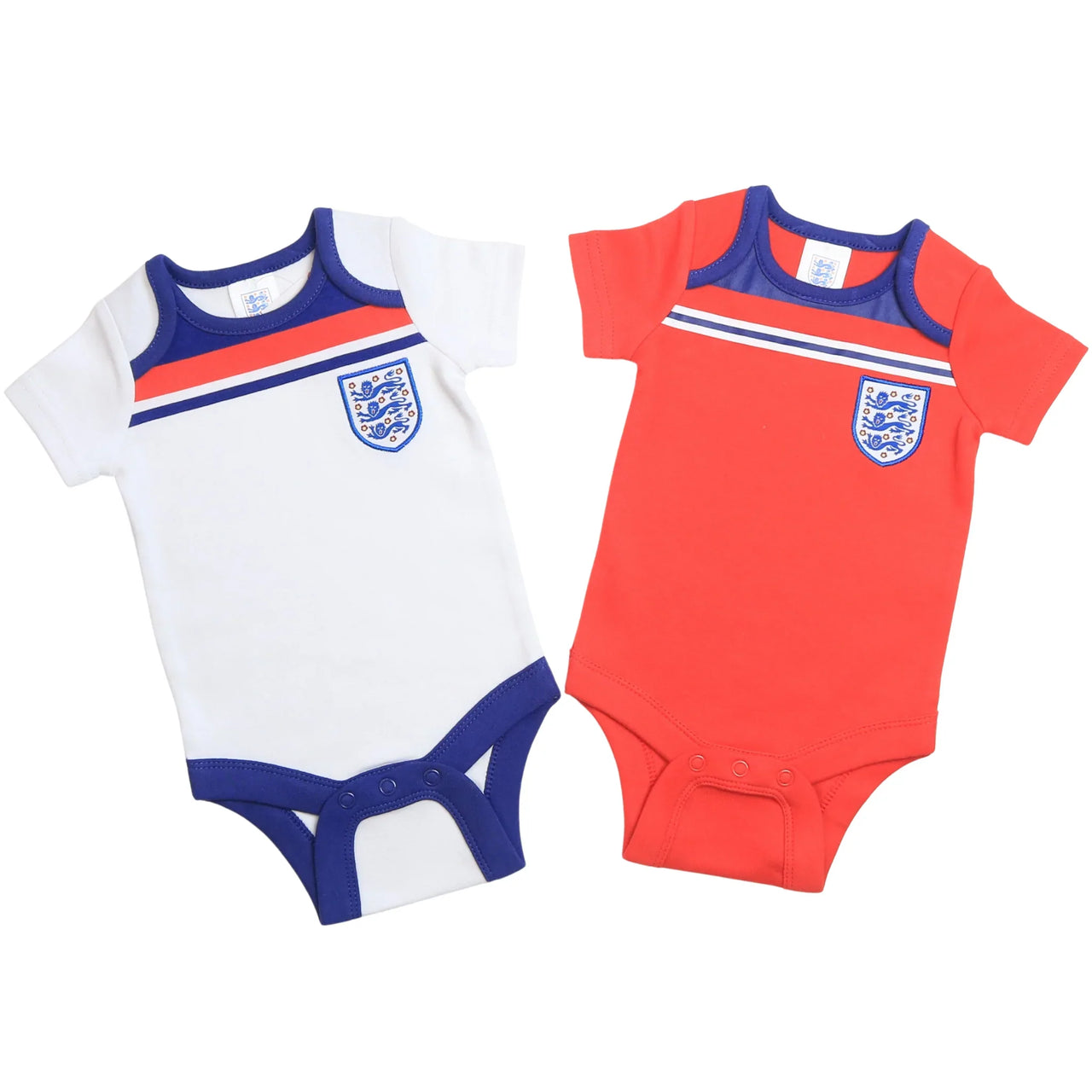 England Football 1982 World Cup Retro Baby 2 Pack Bodysuits