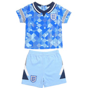 England Football 1990 World Cup Retro Third Kit Baby T-Shirt & Shorts Set
