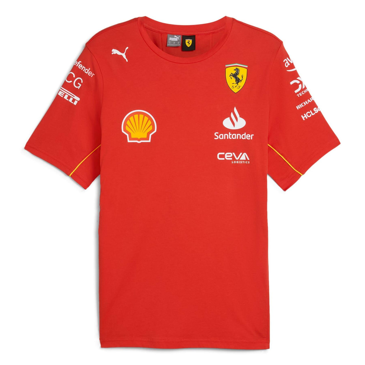 Scuderia Ferrari Puma Men's Replica Team T-Shirt | 2024