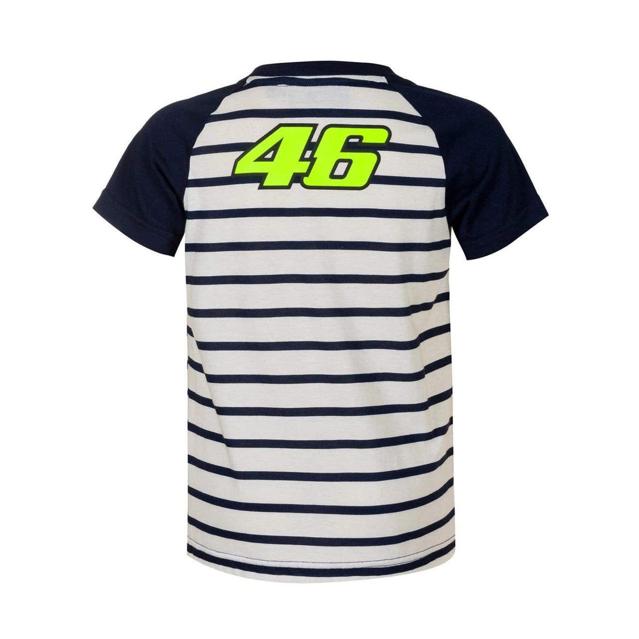 Valentino Rossi VR46 Kid's Motina Stripe T-Shirt | White