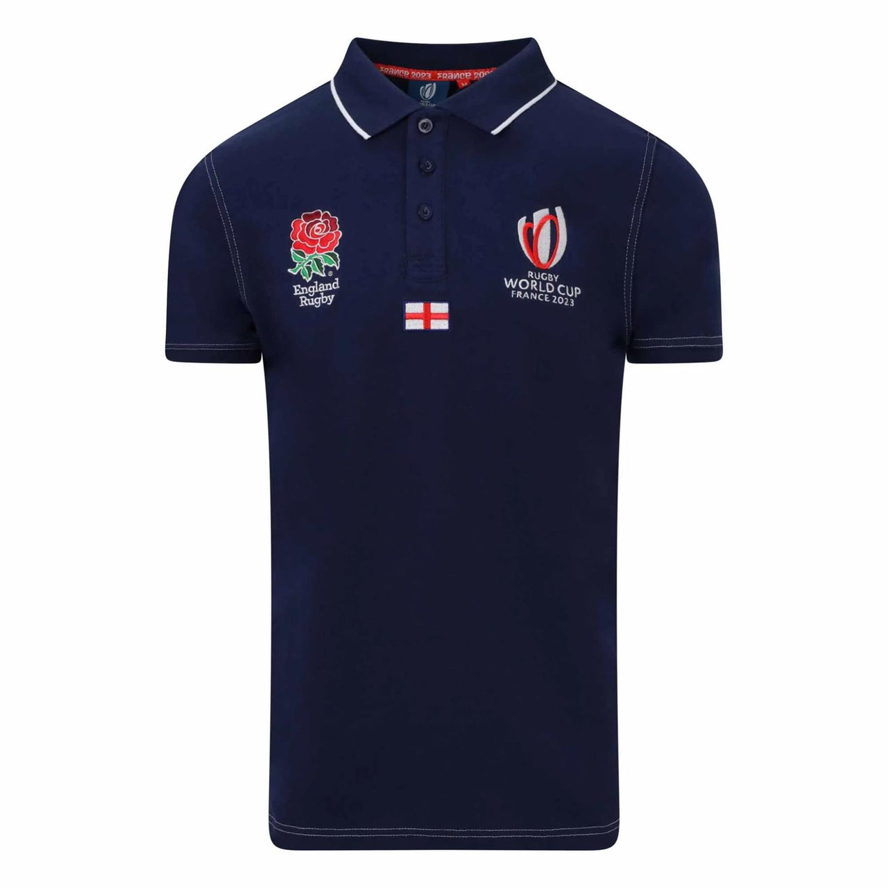 Rugby World Cup 2023 x England Rugby Men's Cotton Polo Shirt