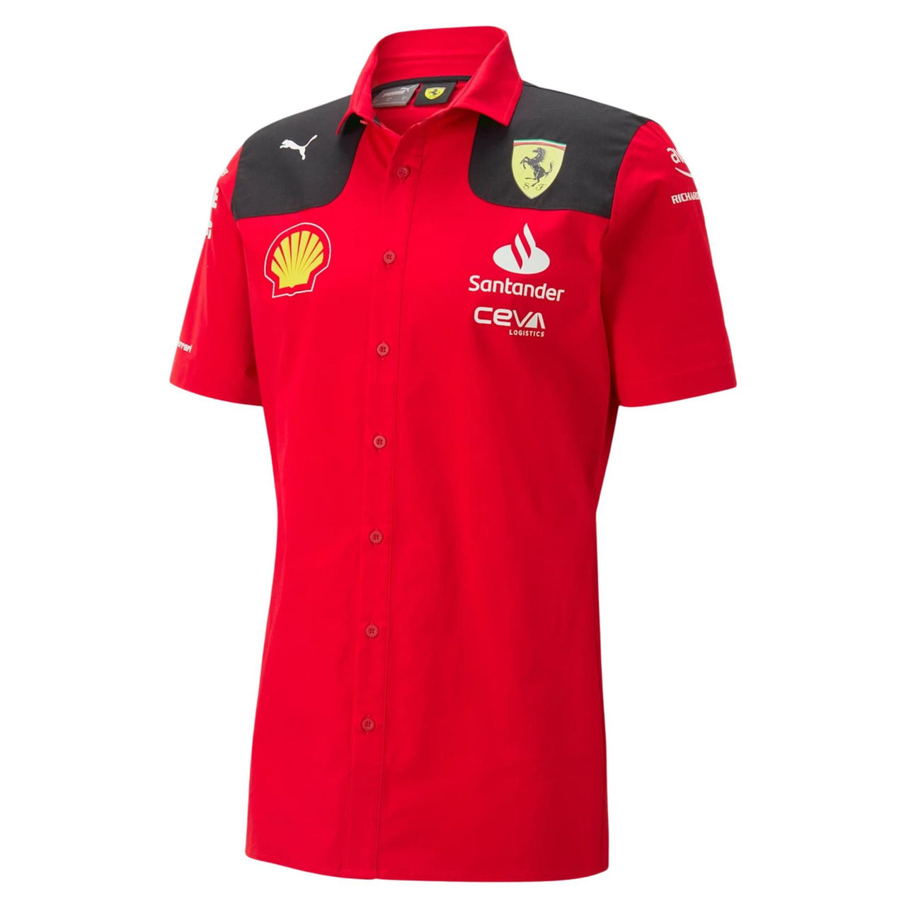 Scuderia Ferrari Men's Replica Team Dress Shirt | 2023